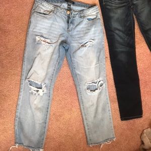 Ripped jeans